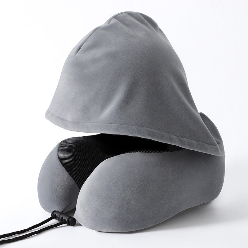 CloudHood™ – Almohada de Viaje con Capucha