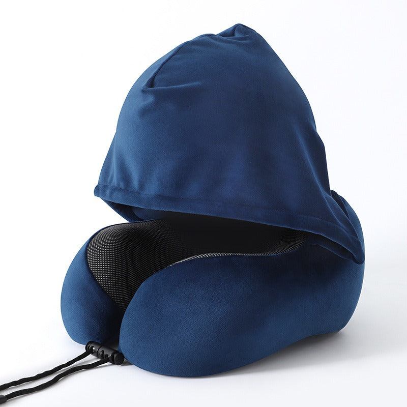 CloudHood™ – Almohada de Viaje con Capucha
